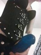 New Corset,New Piercings, Enjoy My New Strap On Album My Pets :3