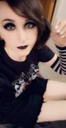 Anyone Need A Big Tiddy Goth Gf?