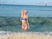 My Wife At Grand Turk Island