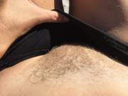 The Beach Wasn't Very Crowded So I Risked Taking These...