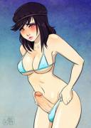 Bikini Issues (My_Pet_Tentacle_Monster)