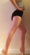 My Legs In Yoga Shorts. [F]