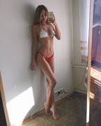 Against A White Wall