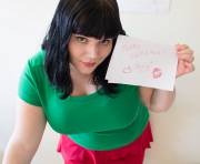 Chubby Girl With Average Face Likes To Pose In Tight Corsets And Costumes