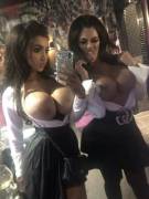 Tits Out - Chloe Khan &Amp;Amp;Amp;Amp; Toochi Kash