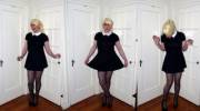 A Whole Lot Of Me As The Stereotypical Blond Maid In Black Uniform :)