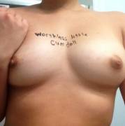 Any White Man Wants A Worthless Little Cumdoll? ^_^ [Oc]