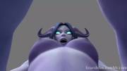 Deepthroating A Draenei (Lizardsfm)