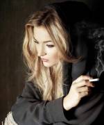 Blond In Black Hoodie