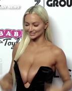 Guys, Let's Put Lindsey Pelas's Tits To Some Good Use By Jerking Off All Over Them.