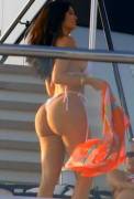 Kylie Jenner In A Thong Bikini