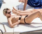Kristen Stewart Sunbathing. Nude. That's All I Needed Today.