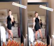 Haleigh In A Little Black Dress