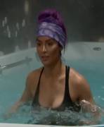 They Took Away Natalie's Bikini, But She Still Looks Good In The Pool.