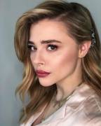 Fuck Chloe Moretzs Plump Lips Until All Her Makeup Is Running Down Her Face