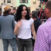 [Jessica Jones] Kristen Ritter Slight Pokies And Punching.