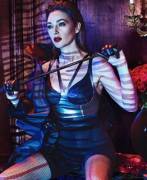 Monica Bellucci With Ridding Crop