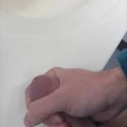 (M) Work Bathroom. Just Couldn’t Take It.