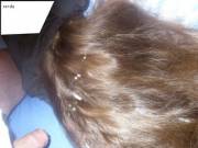 Ask Her To Offer Her Hair To Your Cum