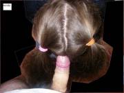 About To Cum In Her Pigtails