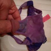 Cumming In Stepdaughter's Thong - Waiting For It To Soak In Before Tossing Back Into ...