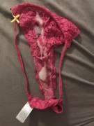 A Cute Pink Thong She Had.