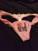 Love The Pinks That Say Stuff On The Front