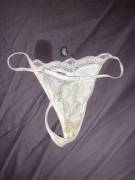My Sisters Little White Thong. (I Love White On Women)