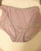 Came On A Cute Asian Girl's Panties