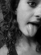 Tongue Out And Waiting