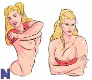 Bored And Drew Kitty And Jenny Summers