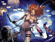 Angela And Gamora From [Guardians Of The Galaxy Vol. 2]