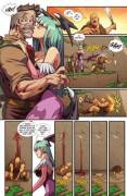 All The Plot In [Street Fighter Vs Darkstalkers #3]
