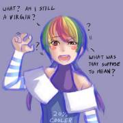 Rainbow Dash Pov Humanized (Artist: Ponilove) [Rainbow Dash] [M/F]