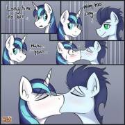 Shining Armour X Soarin' Comic By Notsafeforhooves