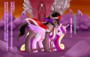 S5E25 Bad End [Rape, Hypnosis, Pregnancy, F/M, Cadence/Celestia/Twilight X Sombra, ...