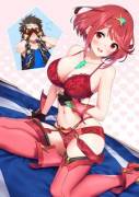 Pyra In Lingerie