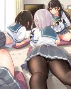 Casual, Candid, And Pantyhosed.