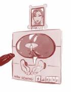 Chun-Li Has A Long Shift Ahead Of Her (Mizaru)