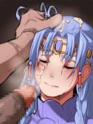 Splattering It On Her Face