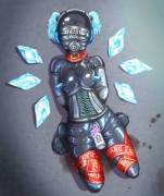 Sensory Deprivation In Latex (X-Post From R/Shinyhentai)