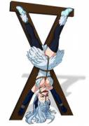Inverted On The St Andrews Cross