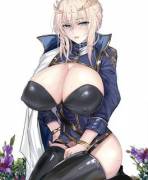 A Very Busty Artoria (Misaka12003)