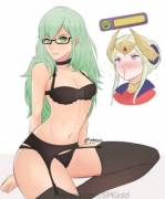 Byleth Presenting Herself To The Class (Oc)