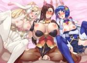 Spring Sharena, Kagero, And Catria Getting Fucked (Full Version) [Boris]