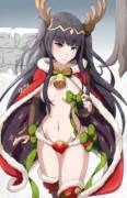Tharja: &Amp;Quot;Normal Girl&Amp;Quot; Going Topless (Obakeart)