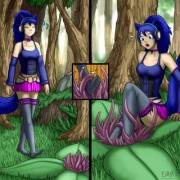 Satsuiki's Forest Walk By Bobbydando