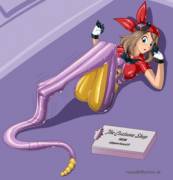 May Stuck In Zipperless Ekans Costume (Rosvo)