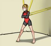 Escape Artist Tests Out A New Leotard Straitjacket. She Is Given 24 Hours To Escape.