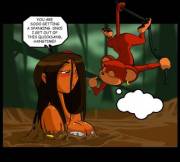 Helpless In Quicksand And Teased To Boot (Shonuff44)